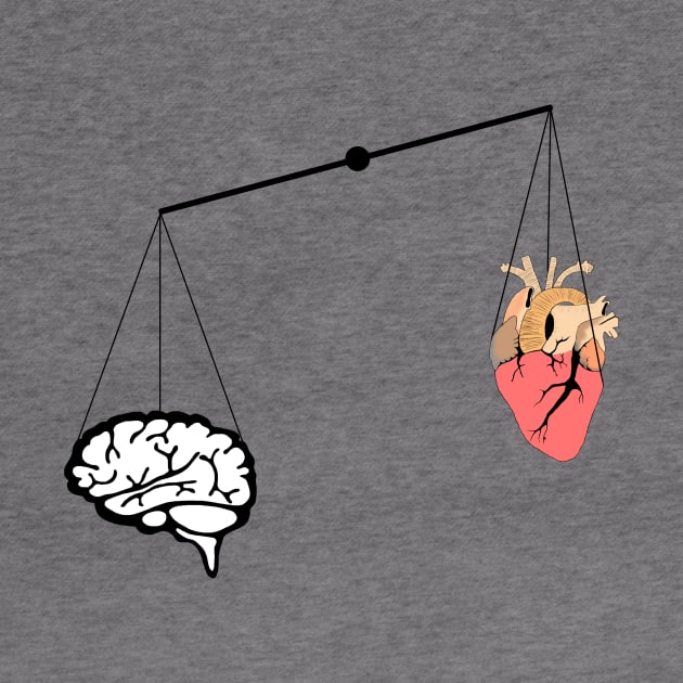 Brain vs heart by DarkoRikalo86